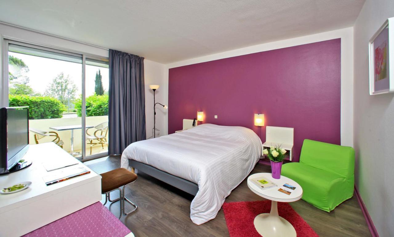 L'Aquitaine - Cahors Sud Otel L'Hospitalet  Oda fotoğraf